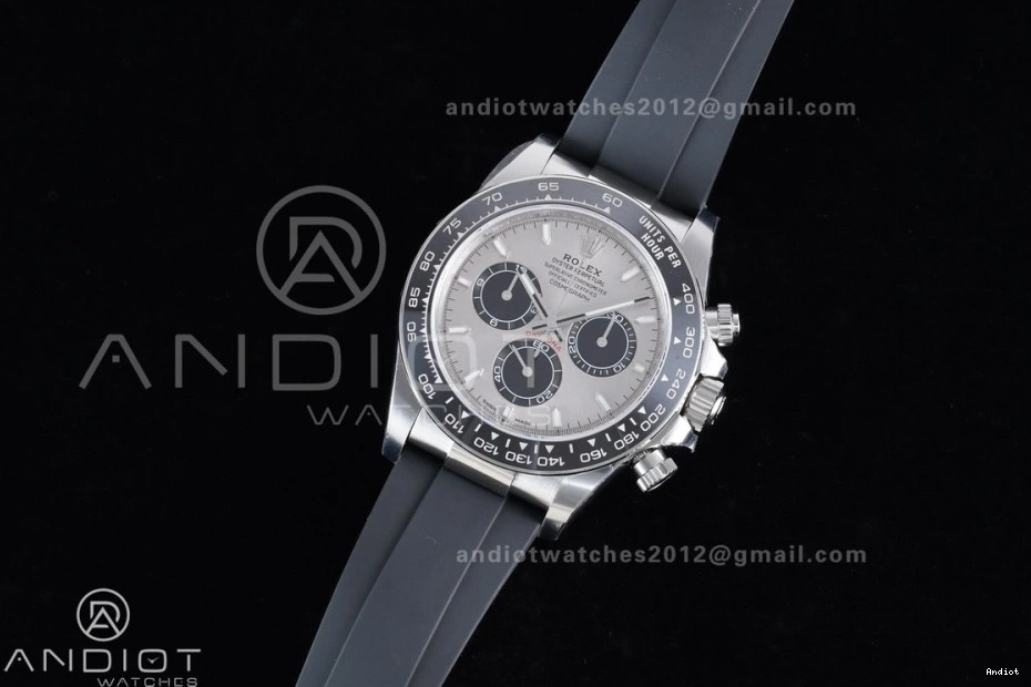 on Strap Edition Daytona Dial VS4131 1:1 Gray V2 VSF Oysterflex 126519 Black (Weighted) Best 0408